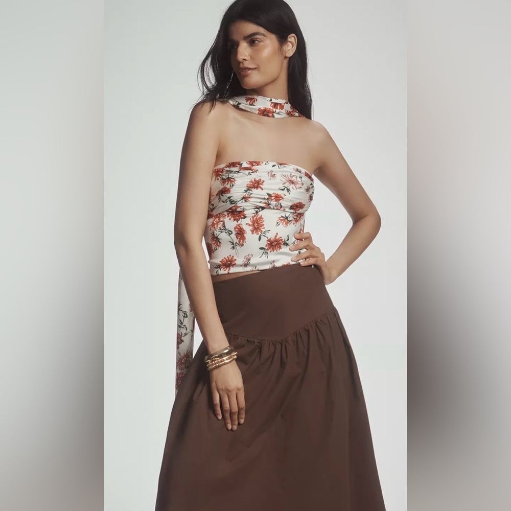 Mare Mare Strapless Scarf top xl - Picture 3 of 3